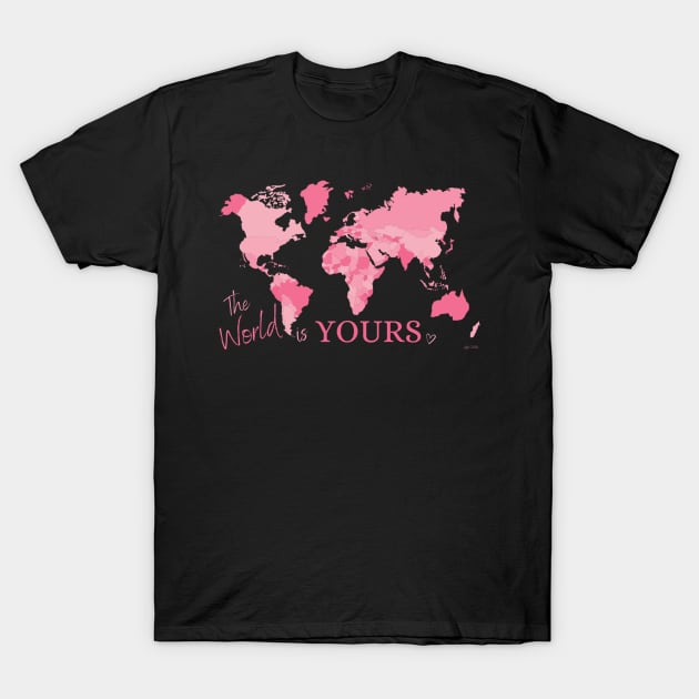 The world is yours T-Shirt by SunshneSurvival